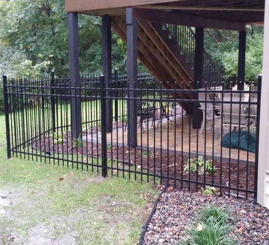 5 Spear Top Ornamental Fence Mn