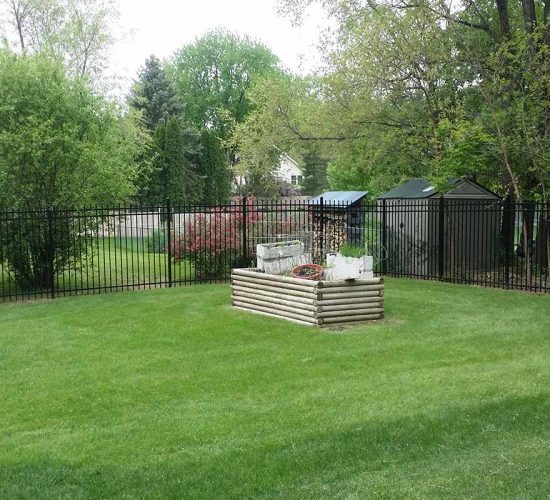 6 Ornamental Spear Top Fences