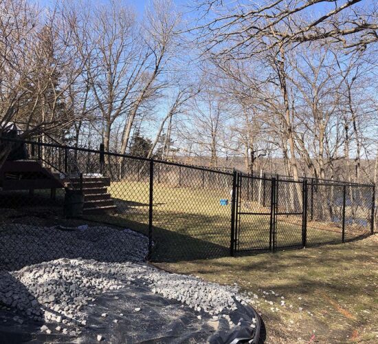 Black Chain Link Fence Mn (13)