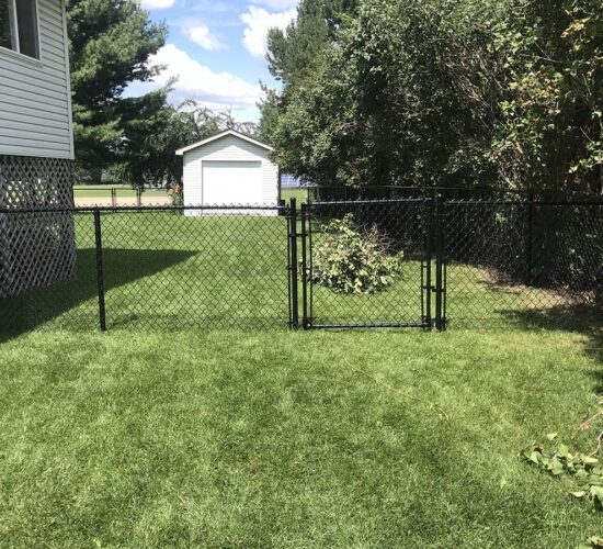 Black Chain Link Fence Mn (7)